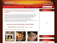 Tablet Screenshot of kamintraum24.de